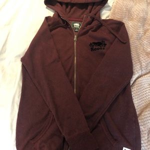 Roots women full zip hoodie